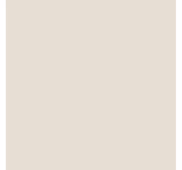 Beige ensfarvet rullegardin køkken - TenStickers