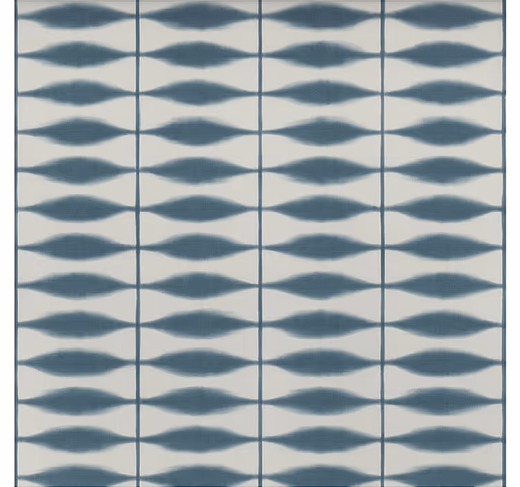 Shibori denim rullegardin til badeværelse - TenStickers