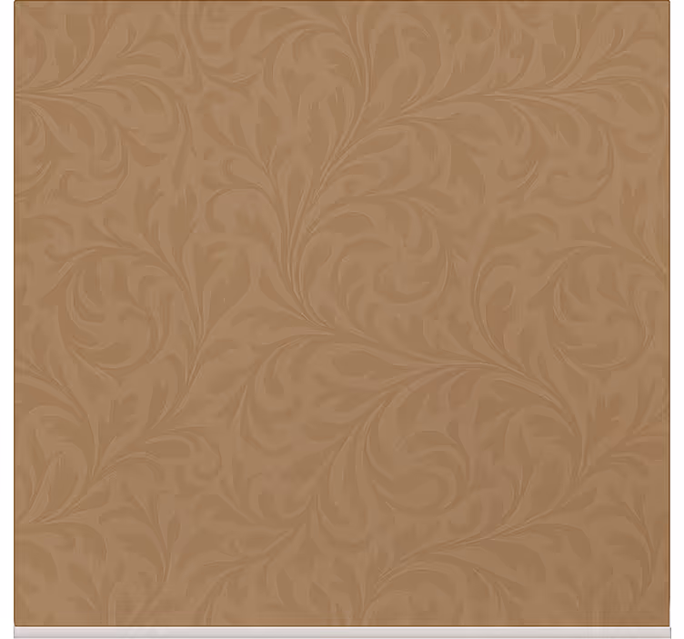Elegant mørk beige design rullegardiner til stue - TenStickers