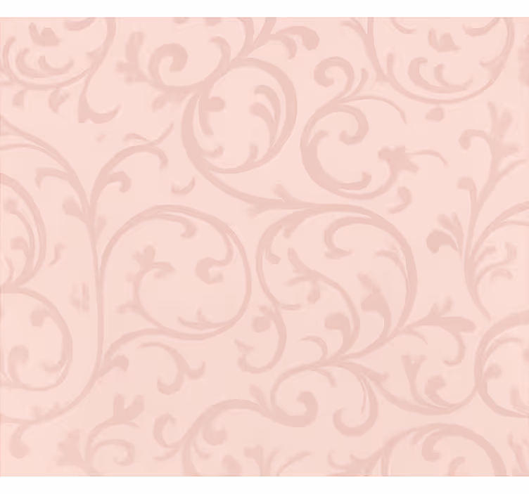 Elegant damask rulmønster rullegardiner til stue - TenStickers