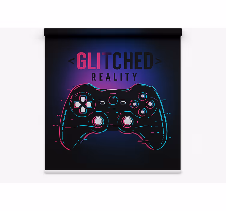 Fejlet reality-controller nørdede rullegardiner - TenStickers