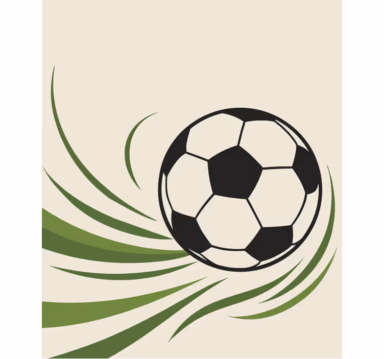 Rullegardin teenager fodbold - TenStickers