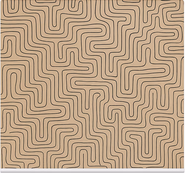Kontor rullegardin beroligende beige - TenStickers