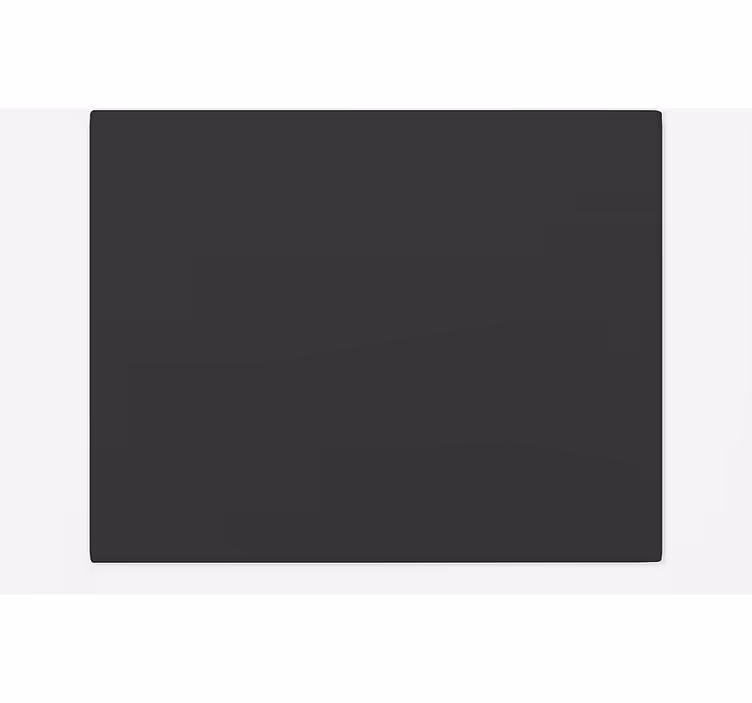 Kontor rullegardin trendy basis sort - TenStickers