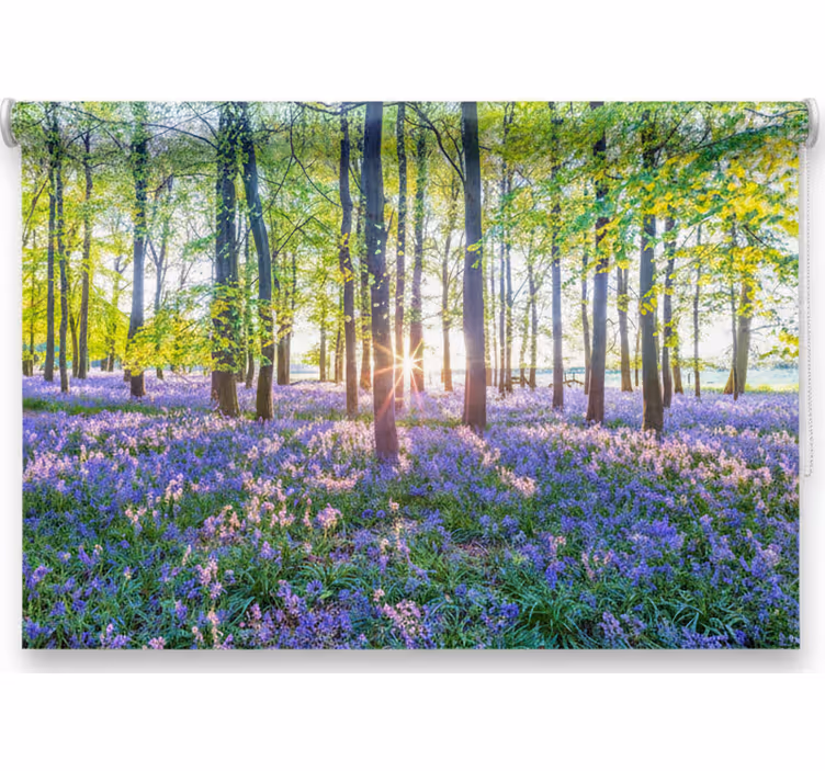 Rullegardin træ naturnær modernisme - TenStickers