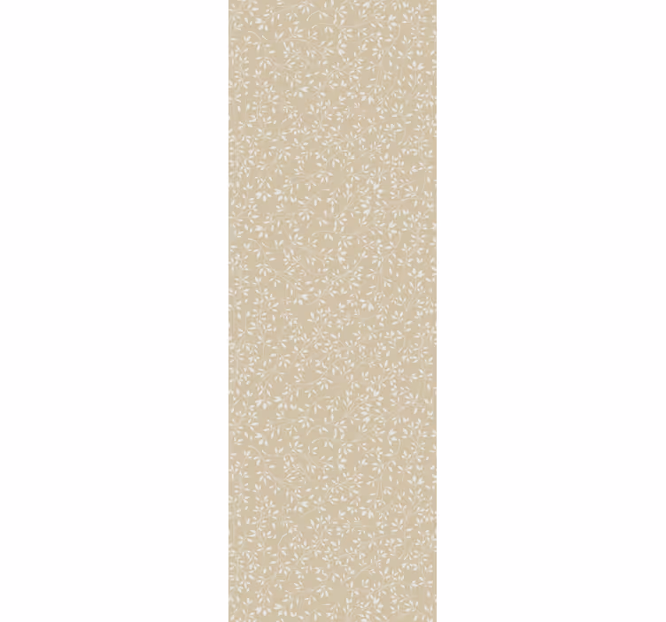 Rullegardiner til hjemmekontor i delikat beige og hvid - TenStickers