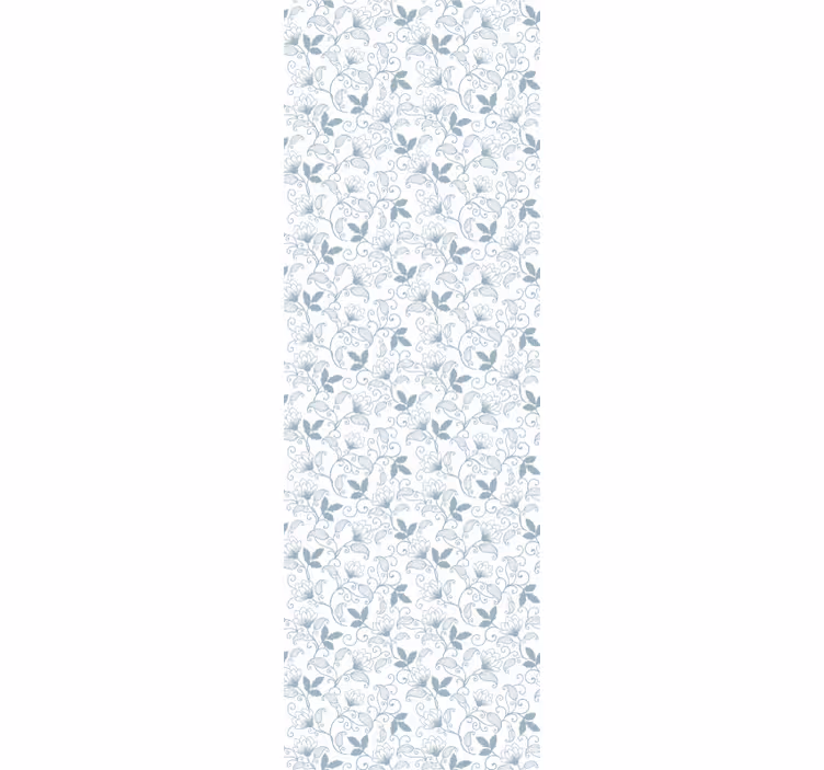 Rullegardin til spisestue i blomster grandmillenial stil - TenStickers