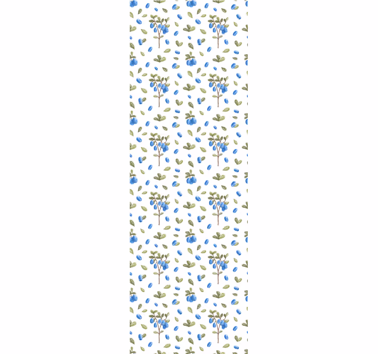 Rullegardin til spisestue med blomsteragtigt mønster - TenStickers