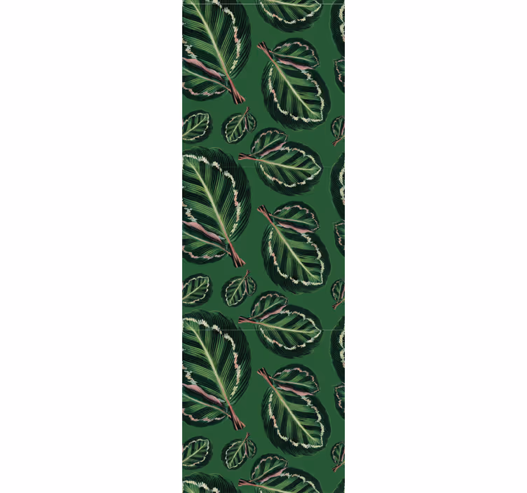 Rullegardin til spisestue green maranta - TenStickers