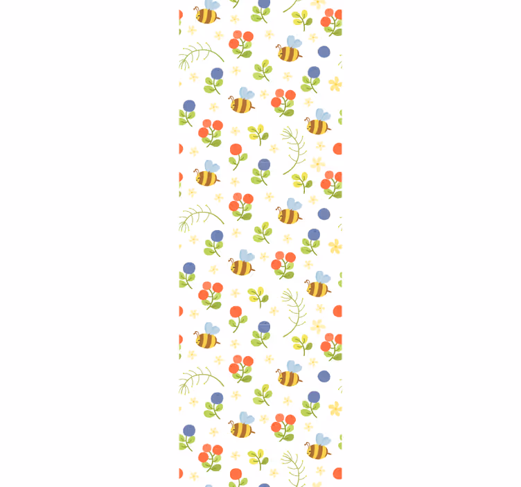 Mørklægningsgardiner børn bi have motif - TenStickers
