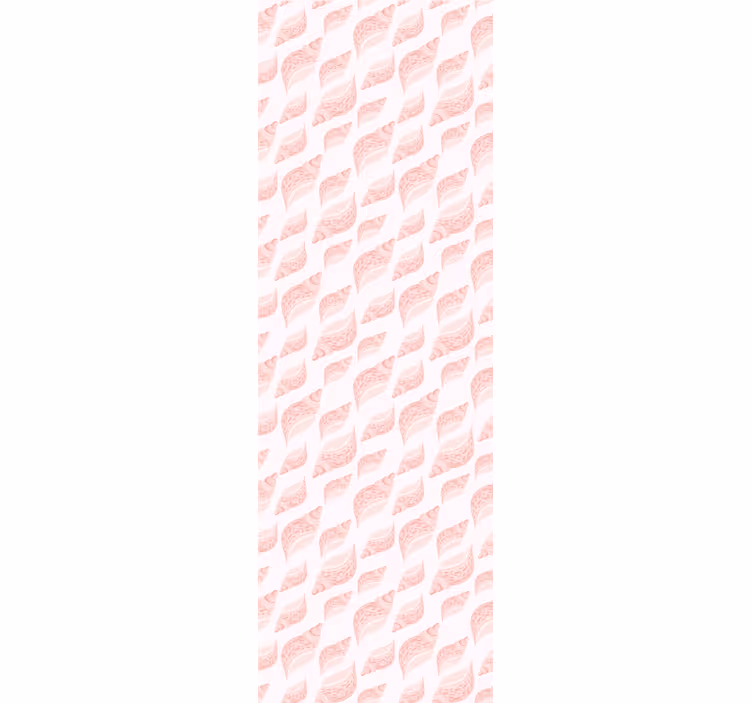 Mørklægningsgardiner børn trendy pink muslingemønster - TenStickers