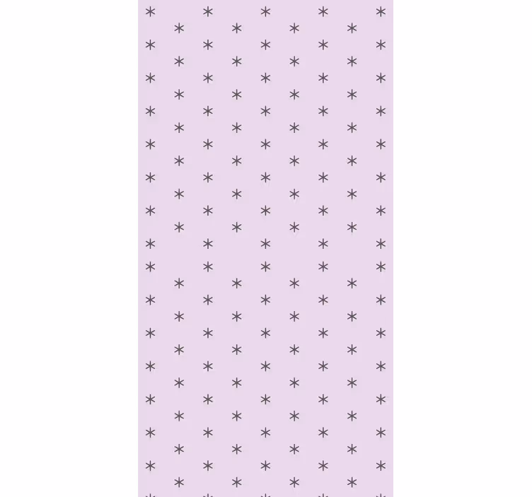 Mørklægningsgardiner børn grå minimalistiske stjerner - TenStickers