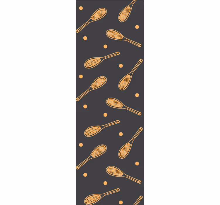 Mørklægningsgardiner børn orange ketsjere - TenStickers