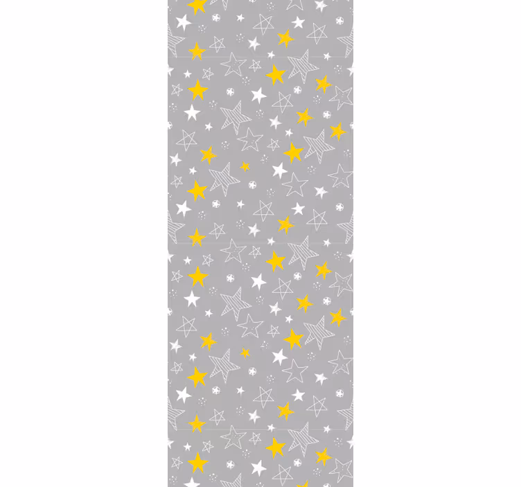 Mørklægningsgardiner børn pantone stars - TenStickers