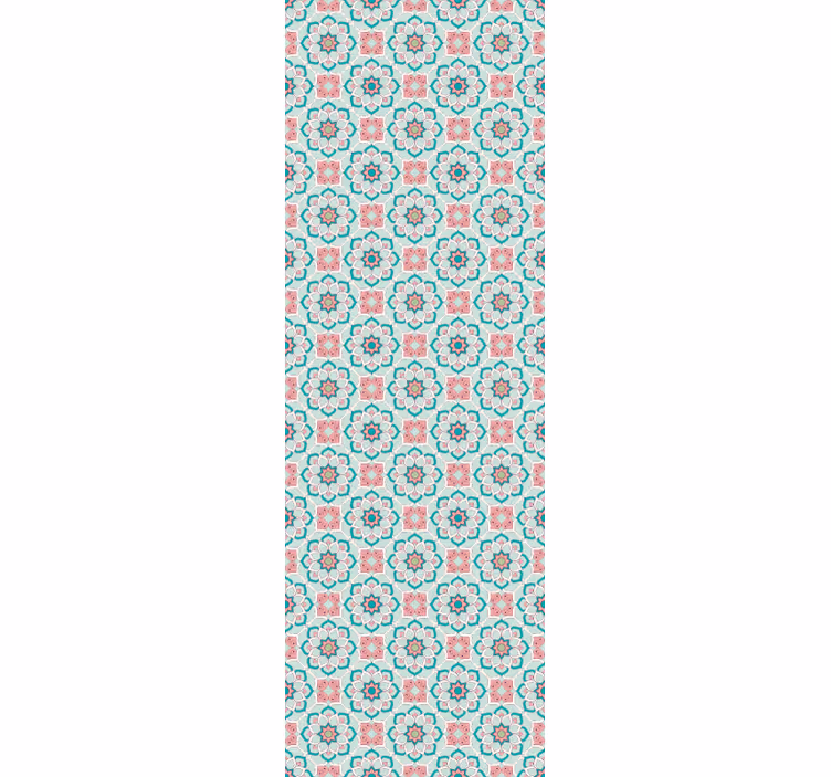 Kontor rullegardin i bedstemors stil - TenStickers