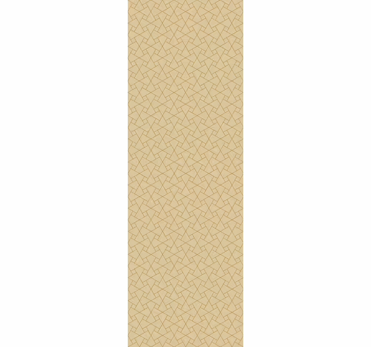 Kontor rullegardin grafisk grå og beige - TenStickers