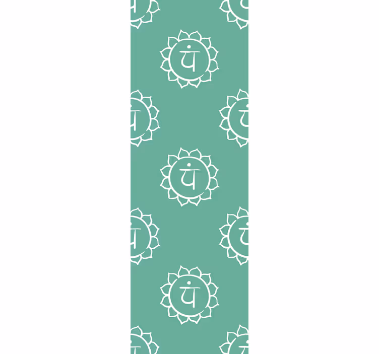 Kontor rullegardin smukt hjertechakra symbol - TenStickers