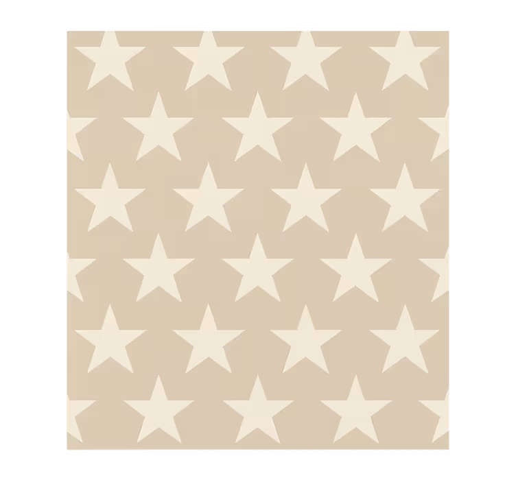 Rullegardin teenager beige stjerner mønster - TenStickers