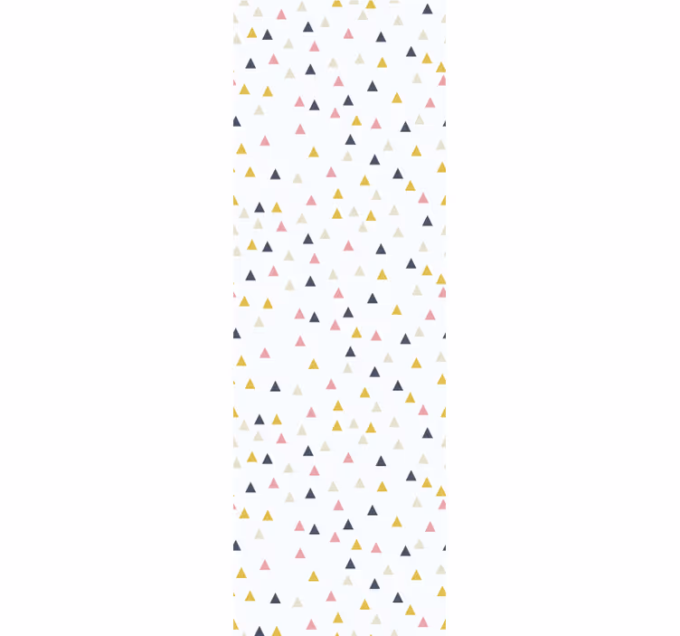Moderne rullegardiner med minimalistisk trekantmønster - TenStickers
