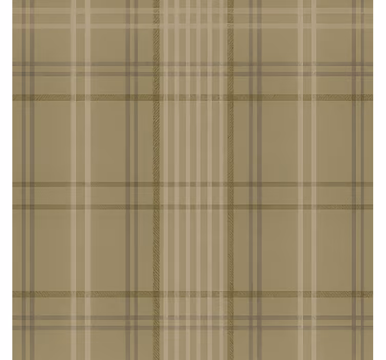 Beige rullegardin med grå oliven design fra 1960'erne - TenStickers