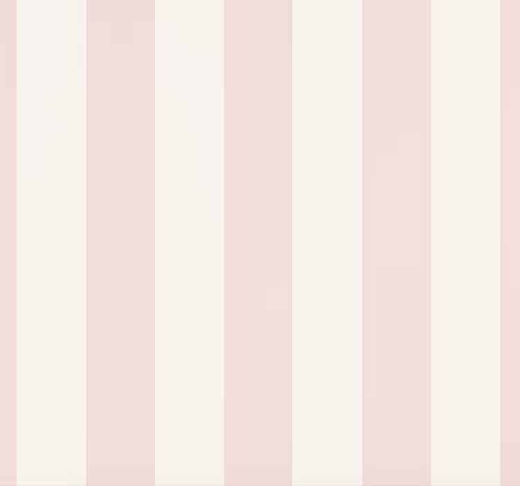 Lyserøde rullegardiner i blød blush-stribe - TenStickers