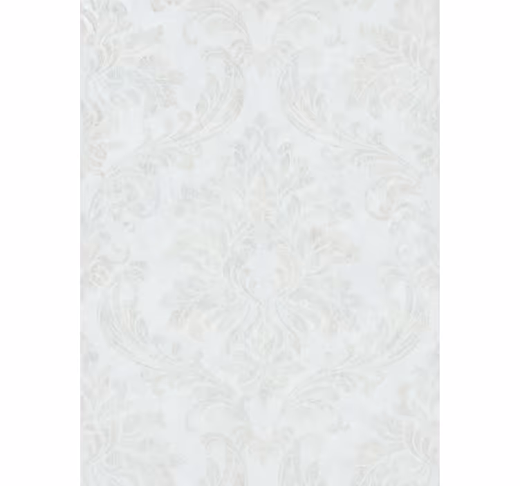 Elegante rullegardiner med damask blomstermønster - TenStickers