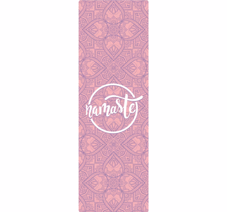 Lilla rullegardin til namaste yoga - TenStickers