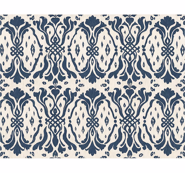 Moderne rullegardiner med vintage sorte ornamenter - TenStickers