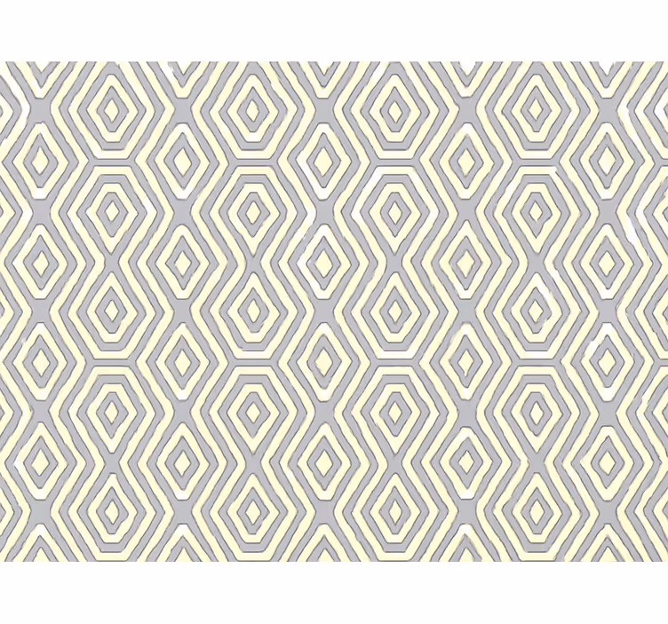 Moderne rullegardiner geometrisk blå guld - TenStickers