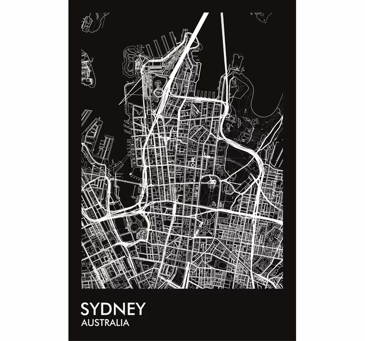 Rullegardiner til stue mapa sydney - TenStickers