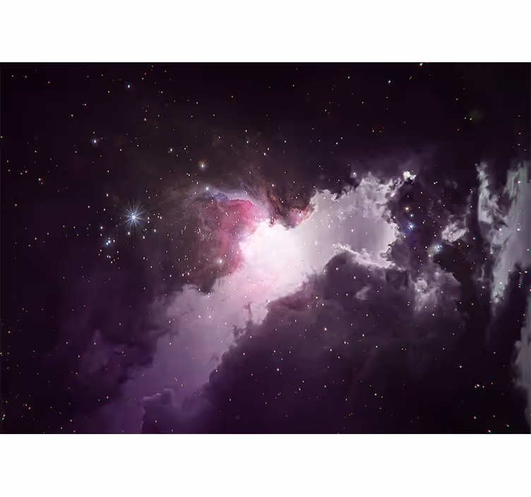 Rullegardiner til stue lille kosmisk regn - TenStickers