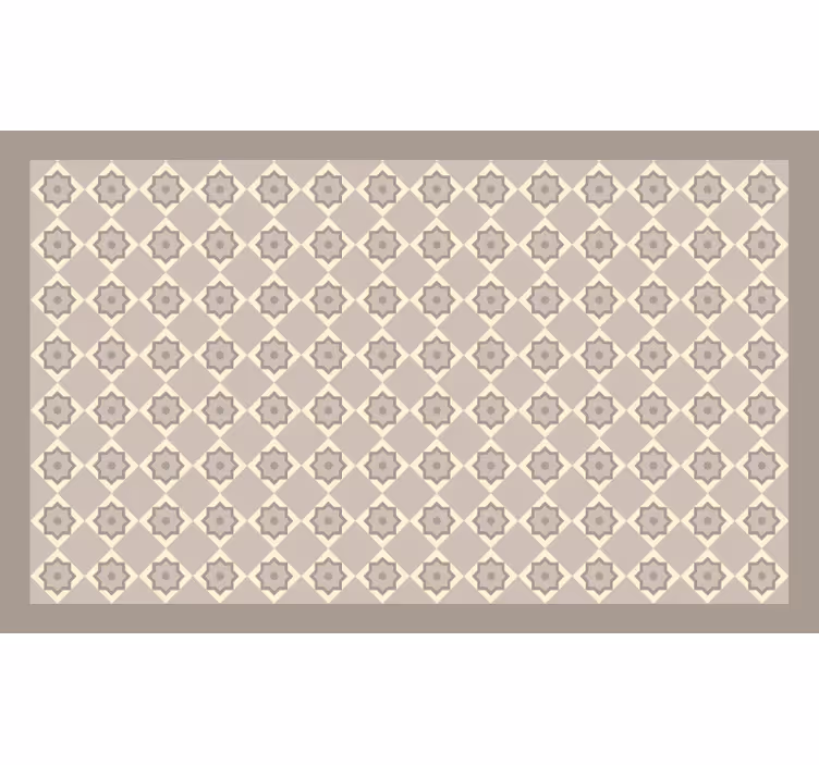 Beige rullegardin cement beige fliser - TenStickers