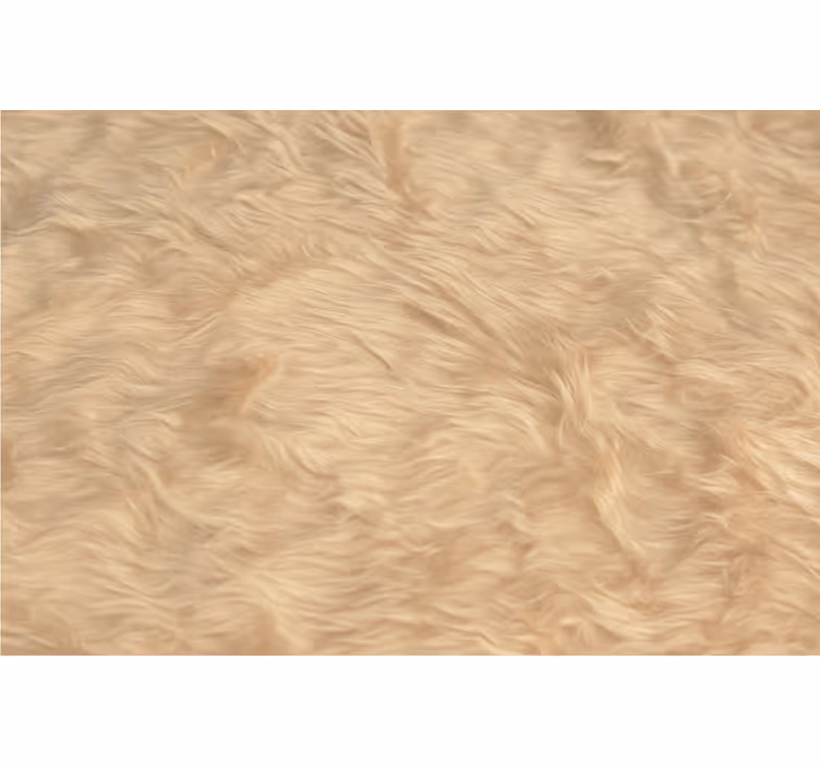 Beige rullegardin med uldeffekt design - TenStickers