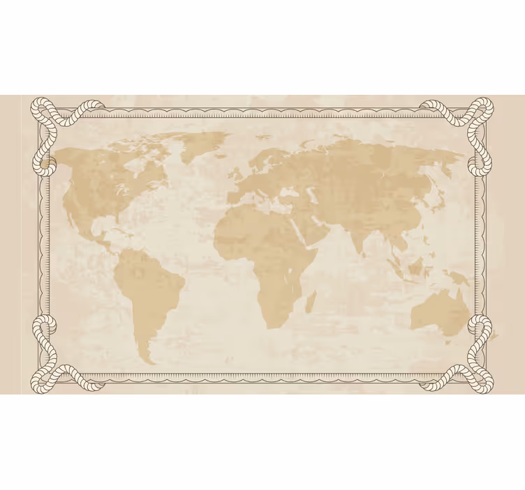 Beige rullegardin kort fra 1920'erne - TenStickers
