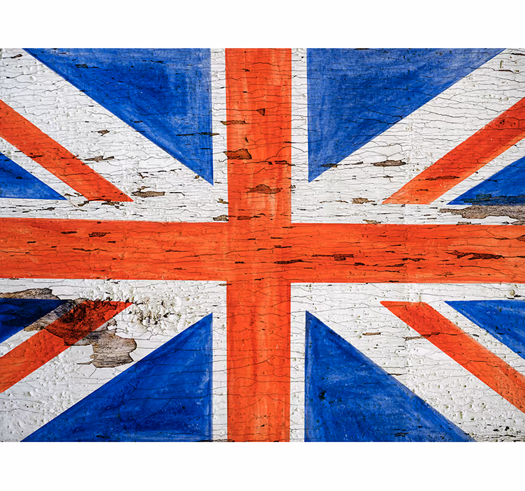 Soveværelse rullegardiner med britisk flag i urban stil - TenStickers