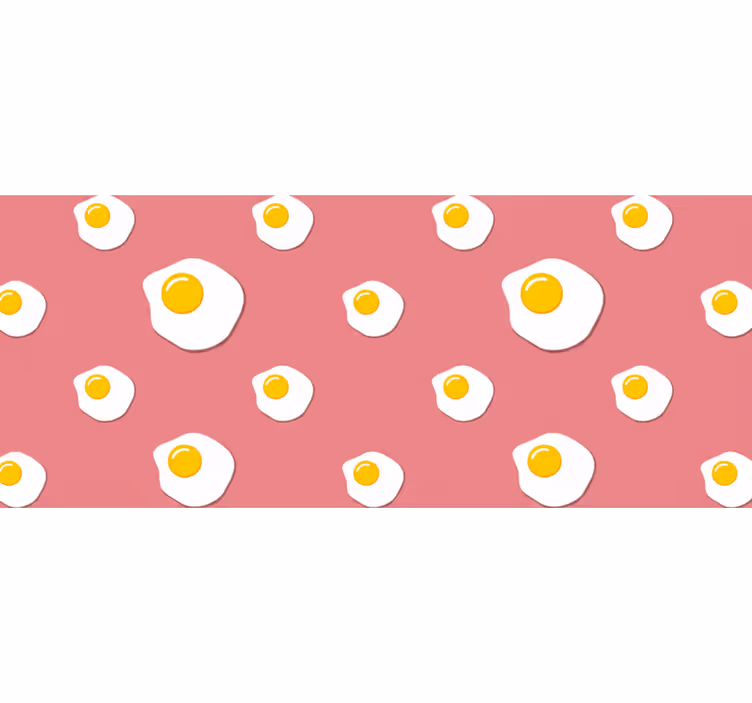 Lyserøde rullegardiner med spejlæg design - TenStickers