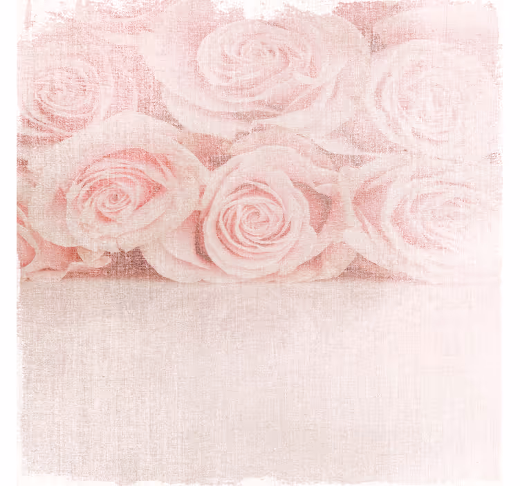 Rullegardiner til stue lyserøde roser i shabby chic stil - TenStickers