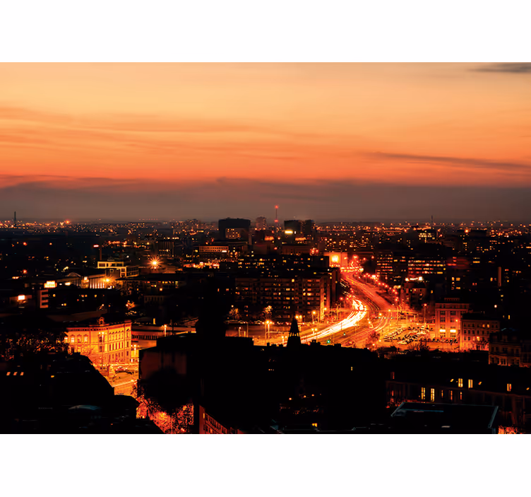 Soveværelse rullegardiner wrocław nat panorama - TenStickers