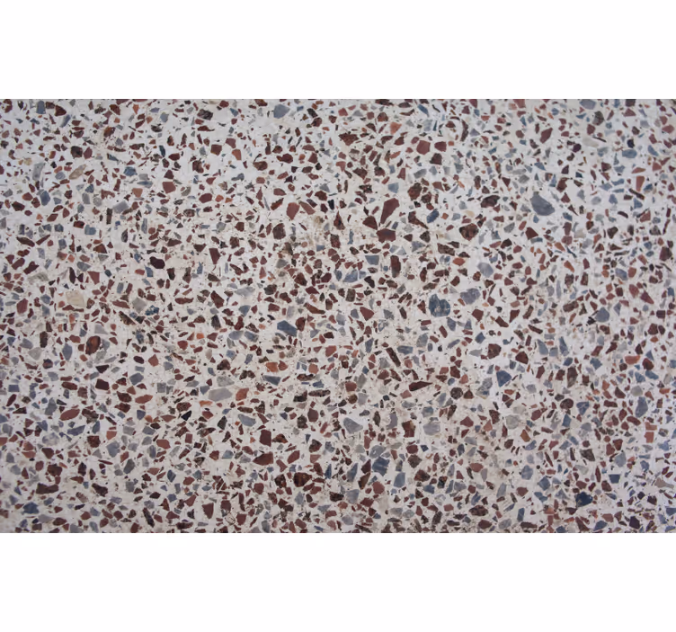 Grå rullegardin i terrazzo grå farve - TenStickers