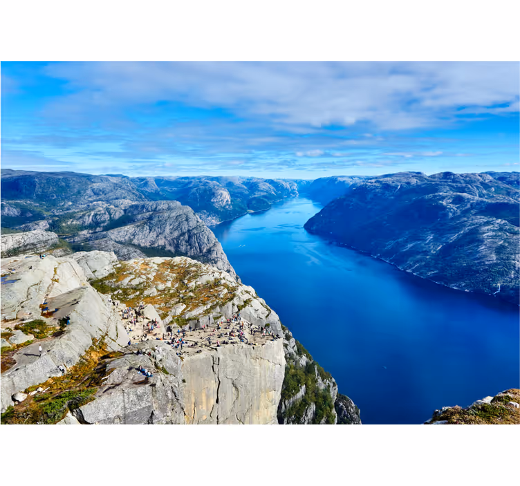 Soveværelse rullegardiner preikestolen norge - TenStickers