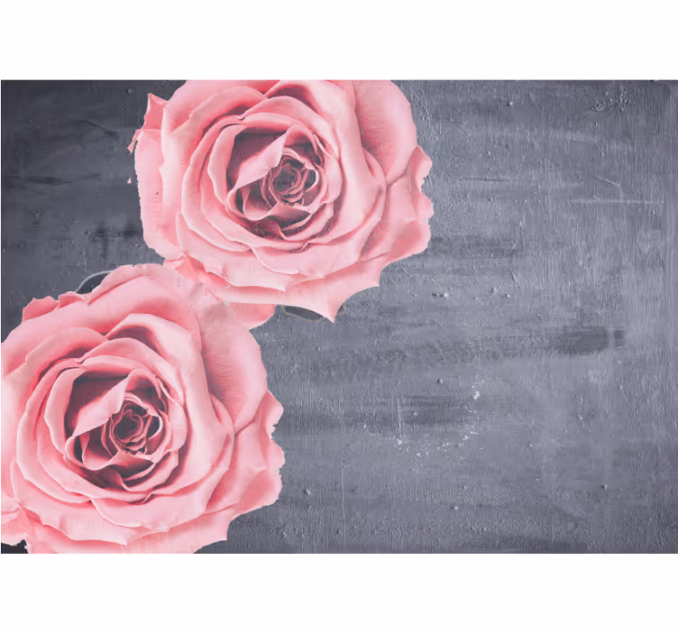 Soveværelse rullegardiner elegant feminint blomstermønster - TenStickers