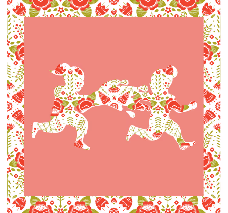 Rullegardiner til stue Śmingus dyngus tradition - TenStickers