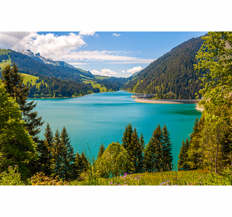 Rullegardiner til stue lago longrin - TenStickers
