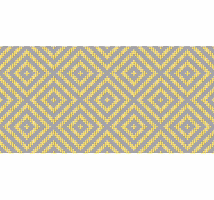Soveværelse rullegardiner i pantone rhombesus - TenStickers