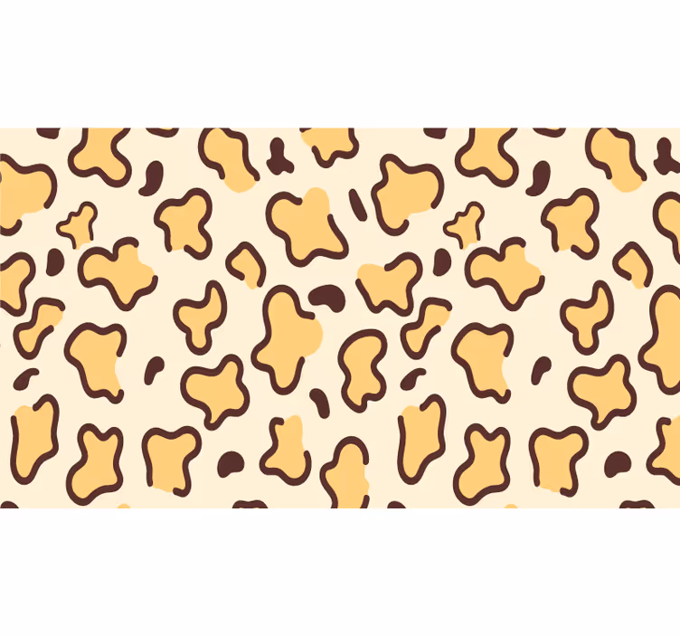 Soveværelse rullegardiner girafpletter - TenStickers
