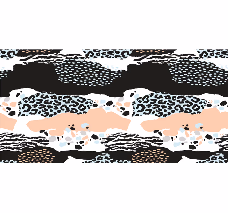 Soveværelse rullegardiner elegant leopardprint - TenStickers