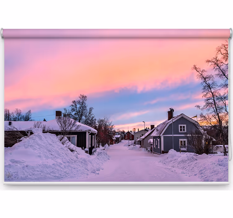Soveværelse rullegardiner kiruna - TenStickers