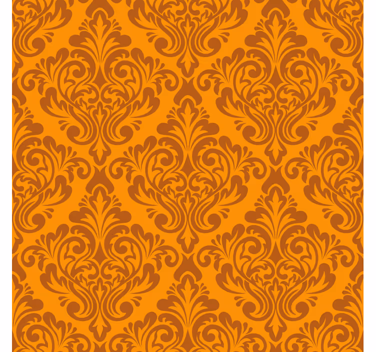 Rullegardiner til stue i vintage damask - TenStickers