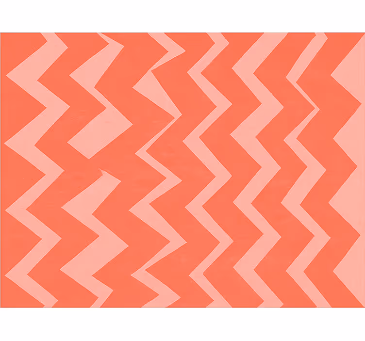 Rullegardiner til stue med pink zigzag mønster - TenStickers