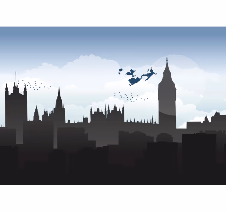 Mørklægningsgardiner børn kid's london - TenStickers